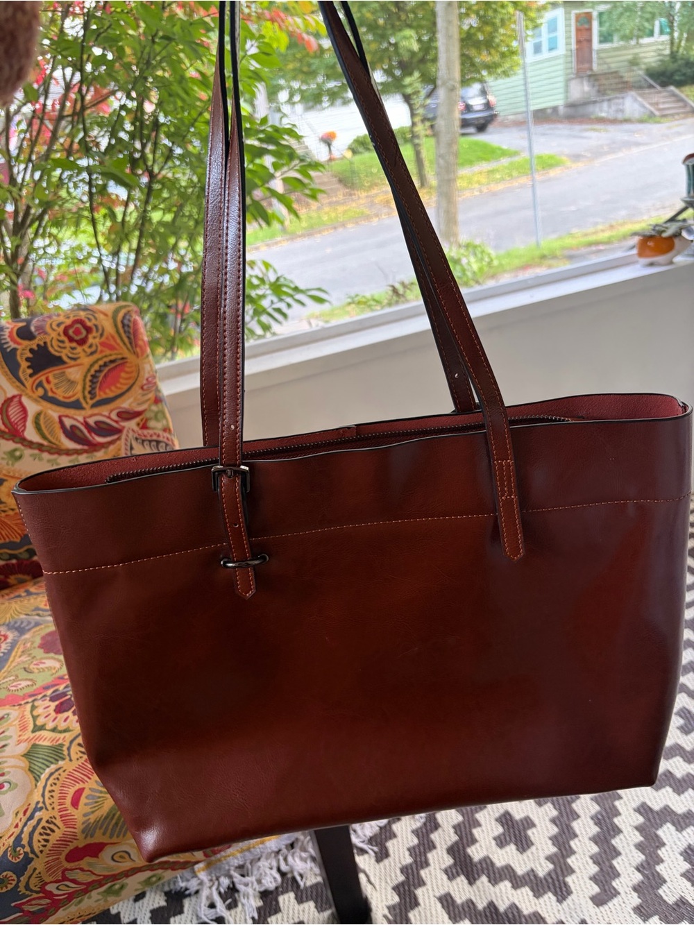 Kattee Leather Shoulder Bag/Tote